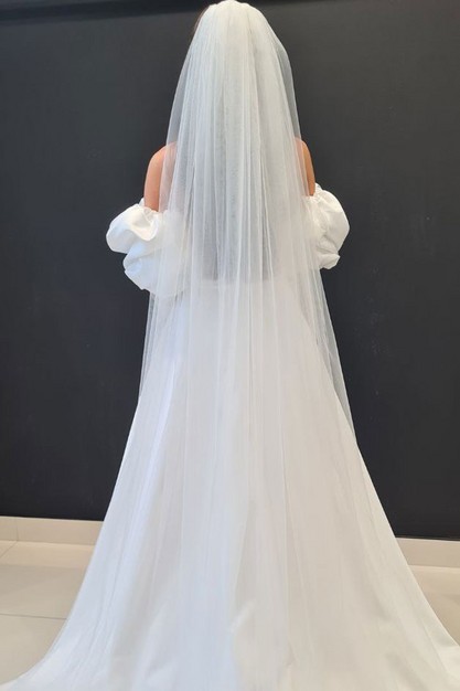 Gabbiano. Свадебное платье Фата. Коллекция 