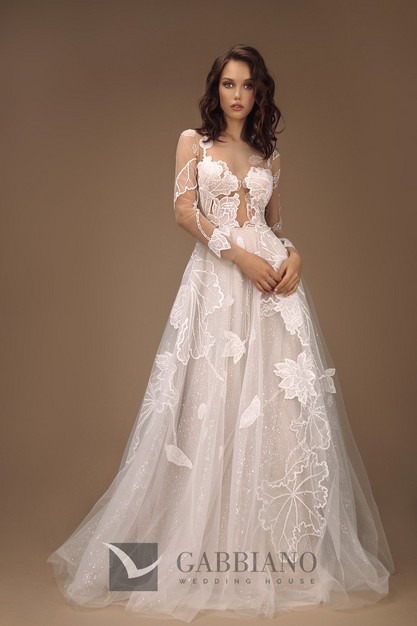 Свадебное платье «Мальен»| Свадебный салон GABBIANO Тюмень