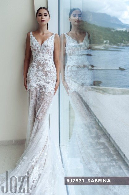 Gabbiano. Свадебное платье Сабрина. Коллекция JOZI 