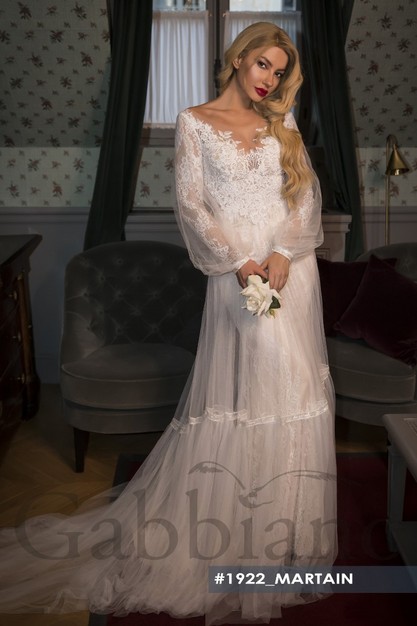 Свадебное платье «Мартайн»| Свадебный салон GABBIANO Тюмень
