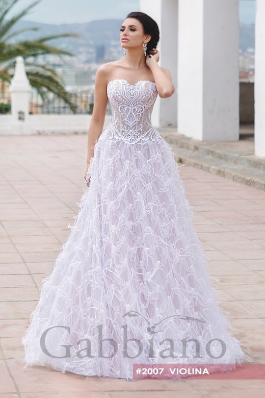 Свадебное платье Виолина     <li>
        <span>Силуэт:</span>
        <b>
                                                                        А-силуэт                </b>
    </li>
,     <li>
        <span>Особенности:</span>
        <b>
                                                                                                    Закрытые, Кружевные                </b>
    </li>
