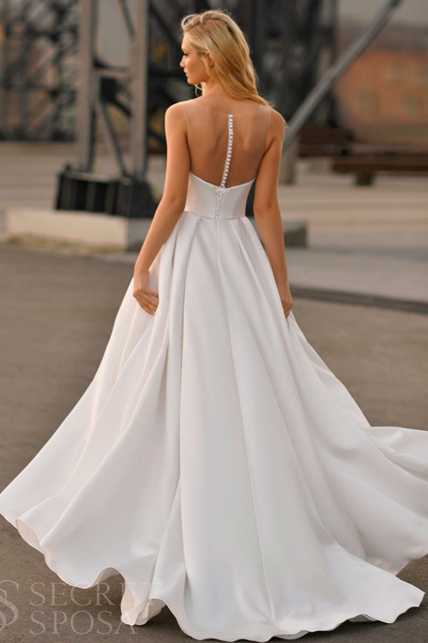 свадебное платье большого размера